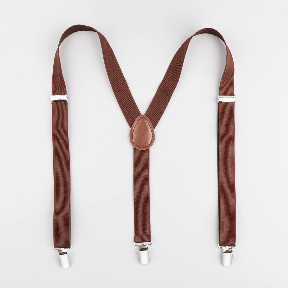 Y-shaped wedding suspenders