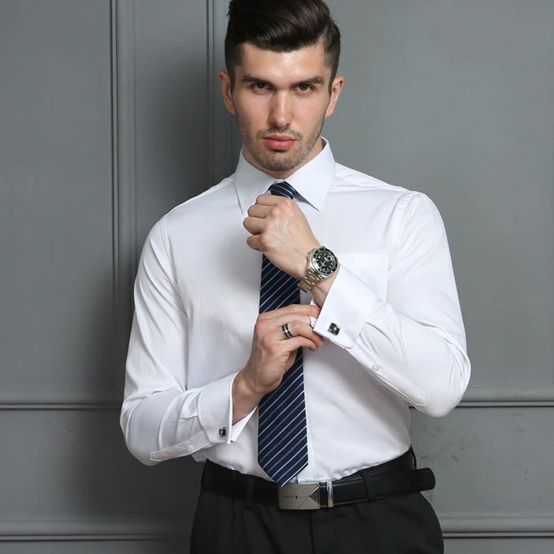 Classic French cuff shirt