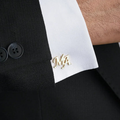 Personalized Initial Cufflinks